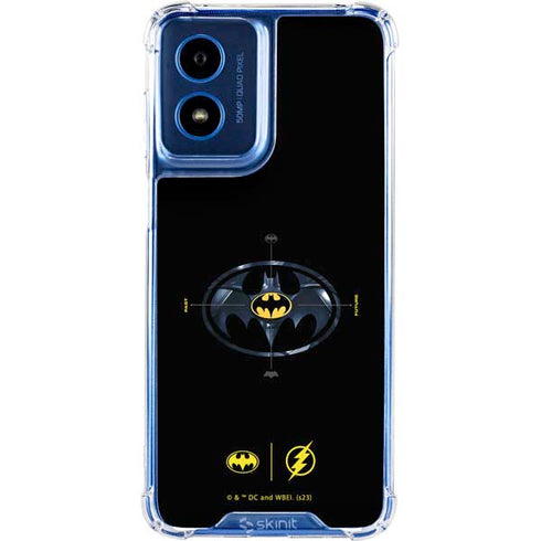 DC Comics The Flash Movie: Batman Multiverse Logos Moto G 5G (2024) Clear Case